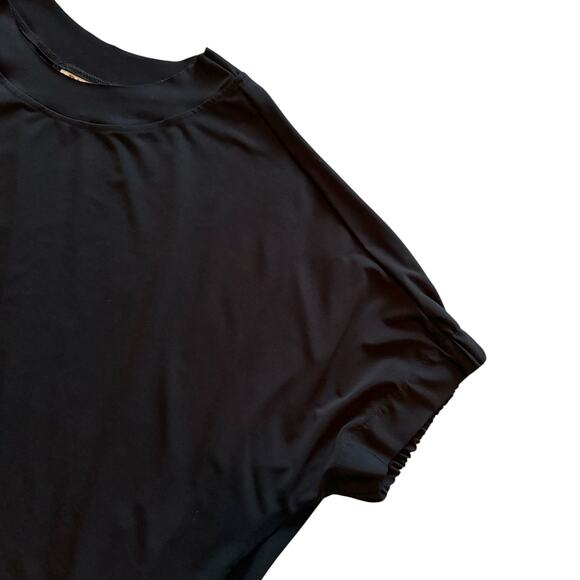 Planet by Lauren G Matte Jersey Fashion Tee Lagenlook Black - Size 1 (4-8) - Picture 5 of 14